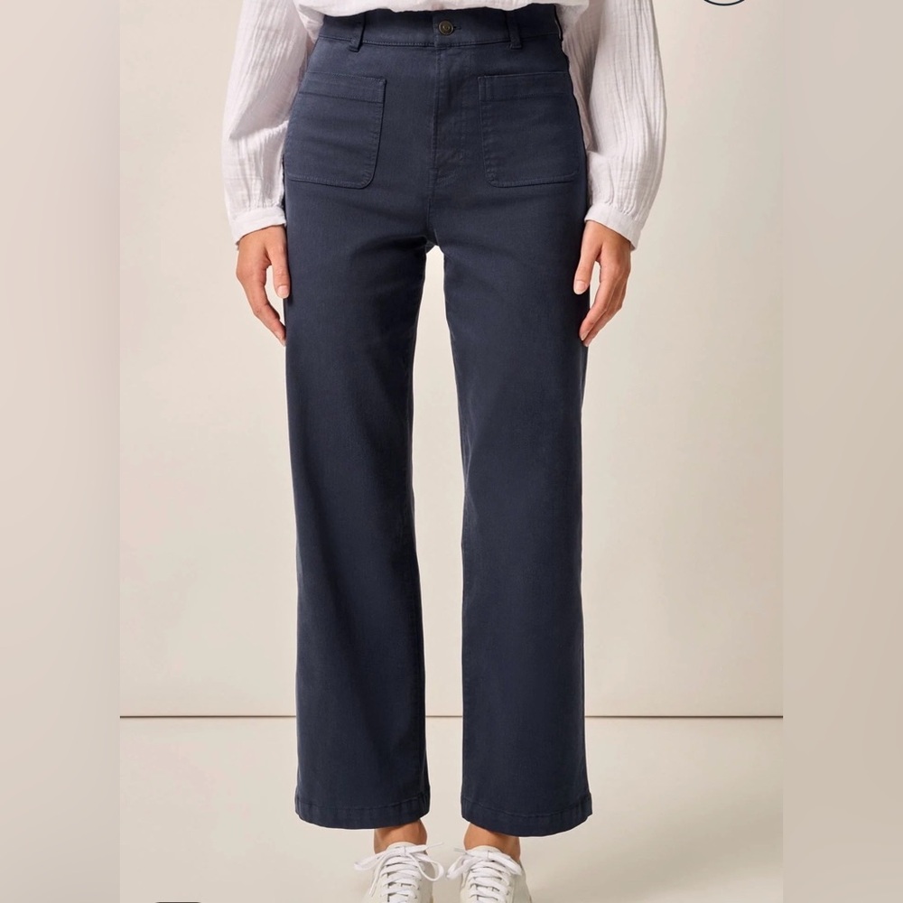 NWT Johnnie-O Everyday pant in Stretch Twill Navy, Women’s size 10